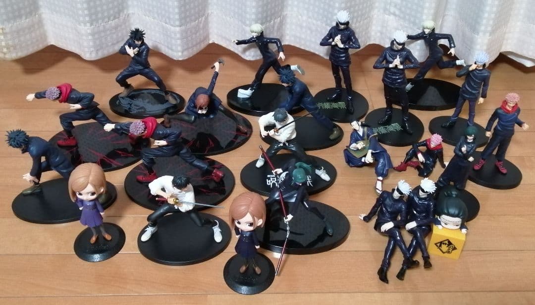 呪術廻戦 フィギュア まとめ売り 五条悟 釘崎野薔薇 狗巻棘 禪院真希 真依