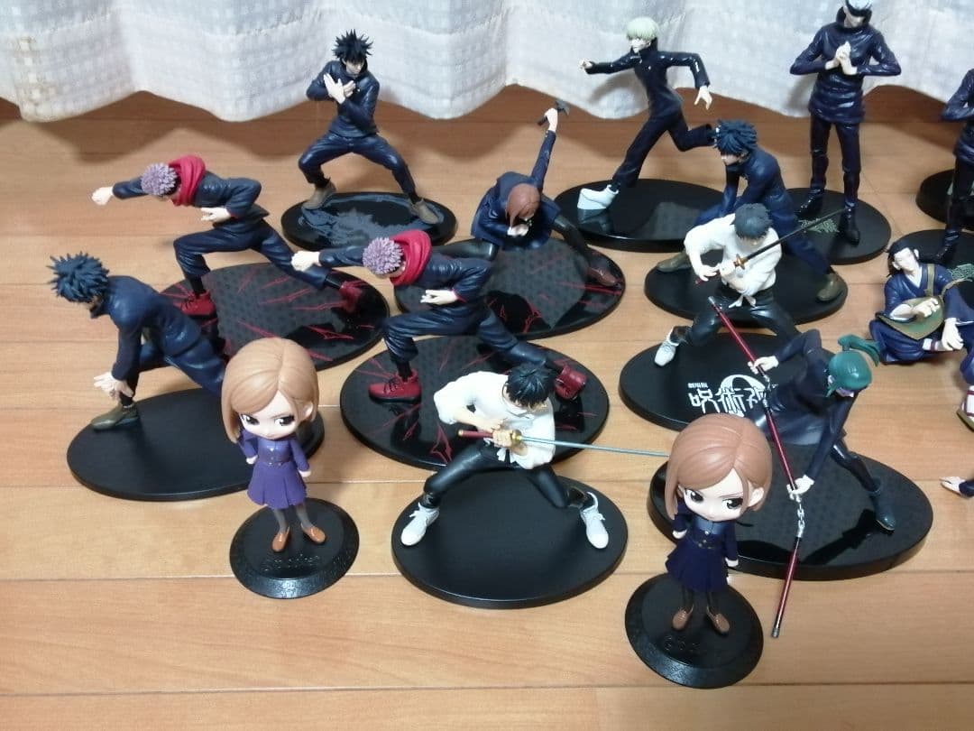 呪術廻戦 フィギュア まとめ売り 五条悟 釘崎野薔薇 狗巻棘 禪院真希 真依