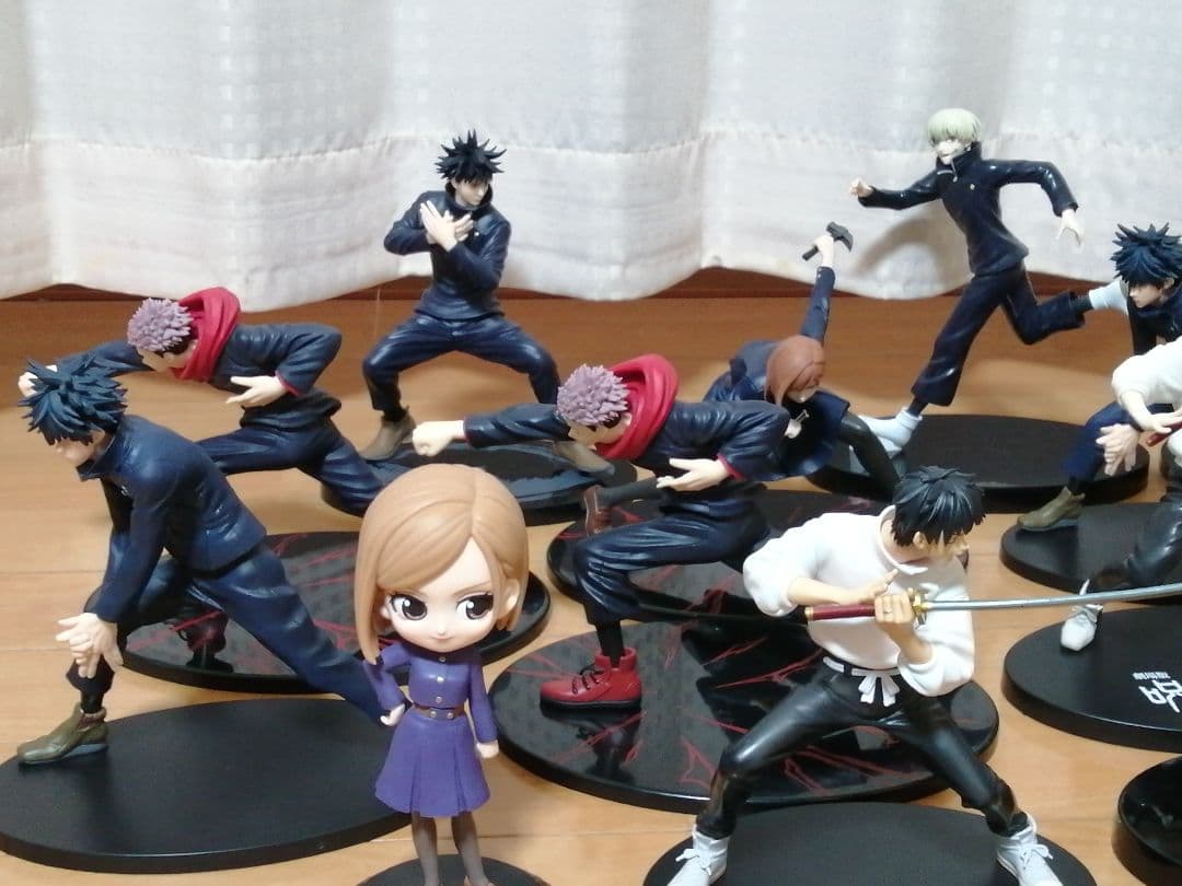呪術廻戦 フィギュア まとめ売り 五条悟 釘崎野薔薇 狗巻棘 禪院真希 真依