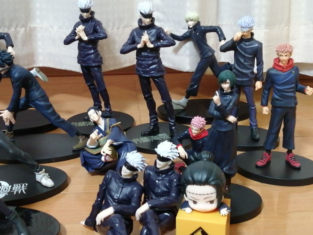 呪術廻戦 フィギュア まとめ売り 五条悟 釘崎野薔薇 狗巻棘 禪院真希 真依