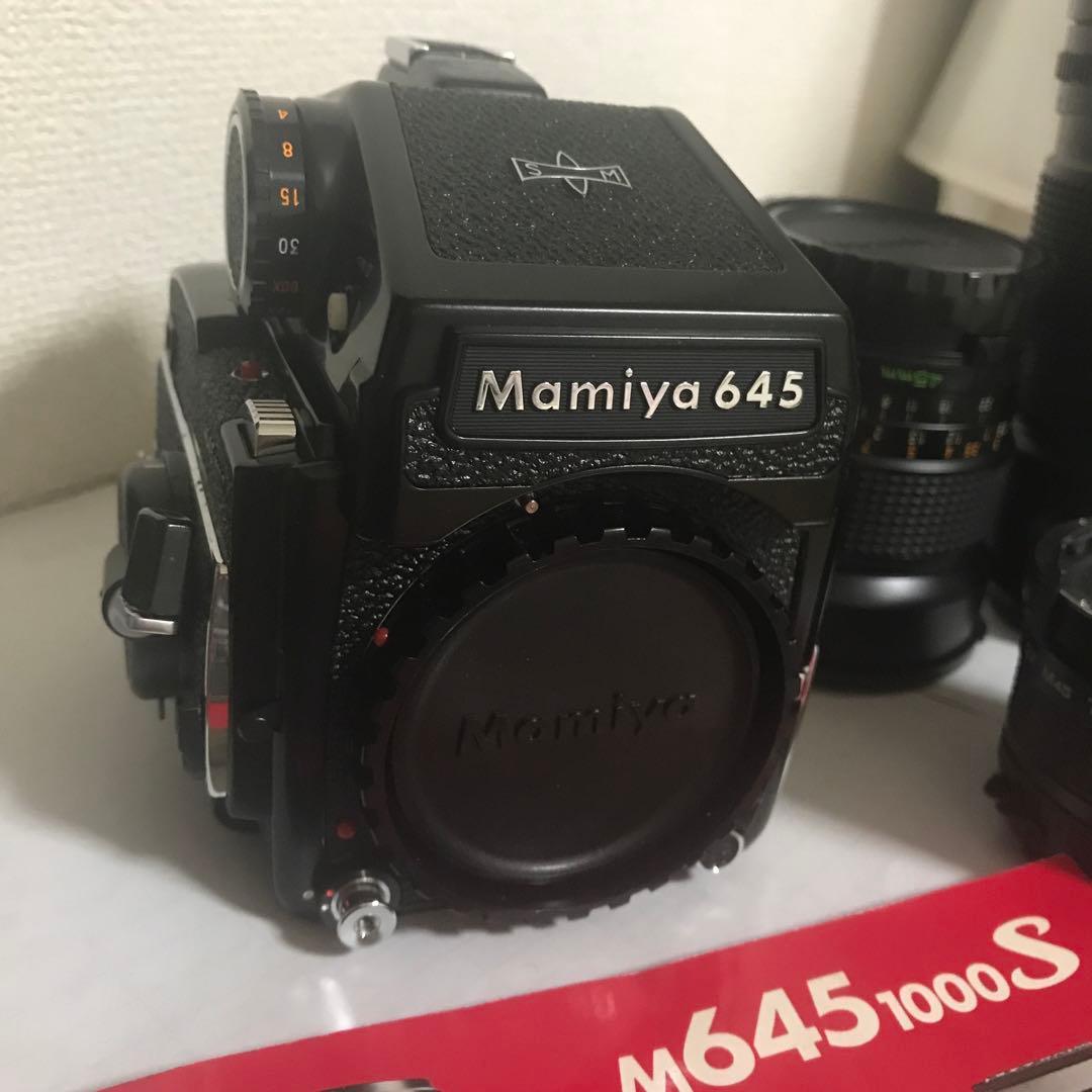 美品マミヤMamiya M6451000S MAMIYA-SEKOR C 210
