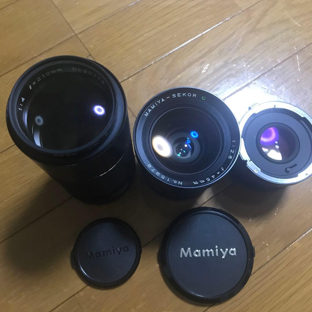 美品マミヤMamiya M6451000S MAMIYA-SEKOR C 210