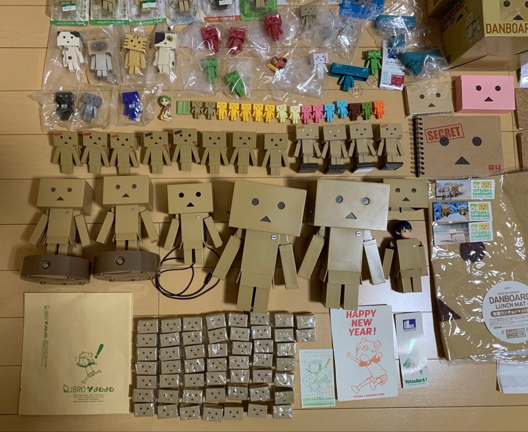 よつばと！ ダンボー フィギュアセット(ご当地、リボルテック、ガチャ 他)