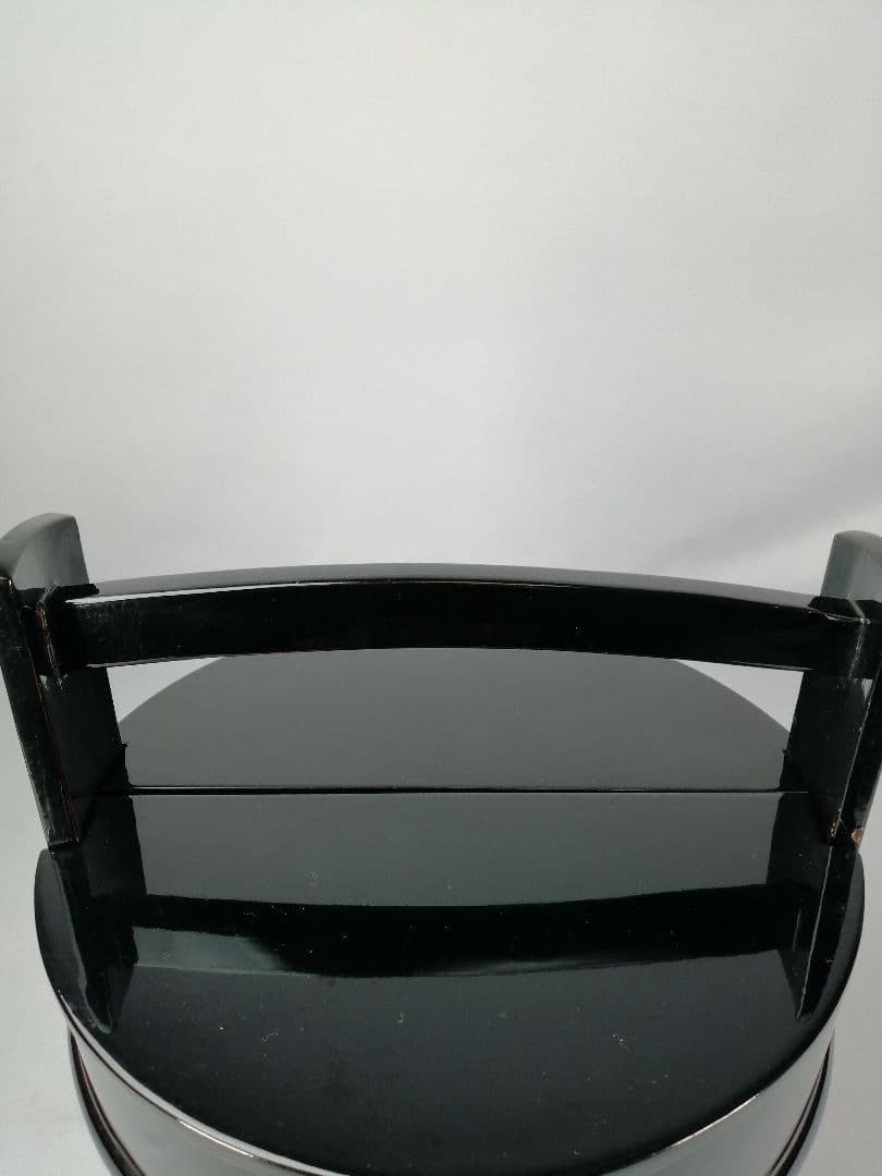 【茶道具】真塗手桶水指　水指397