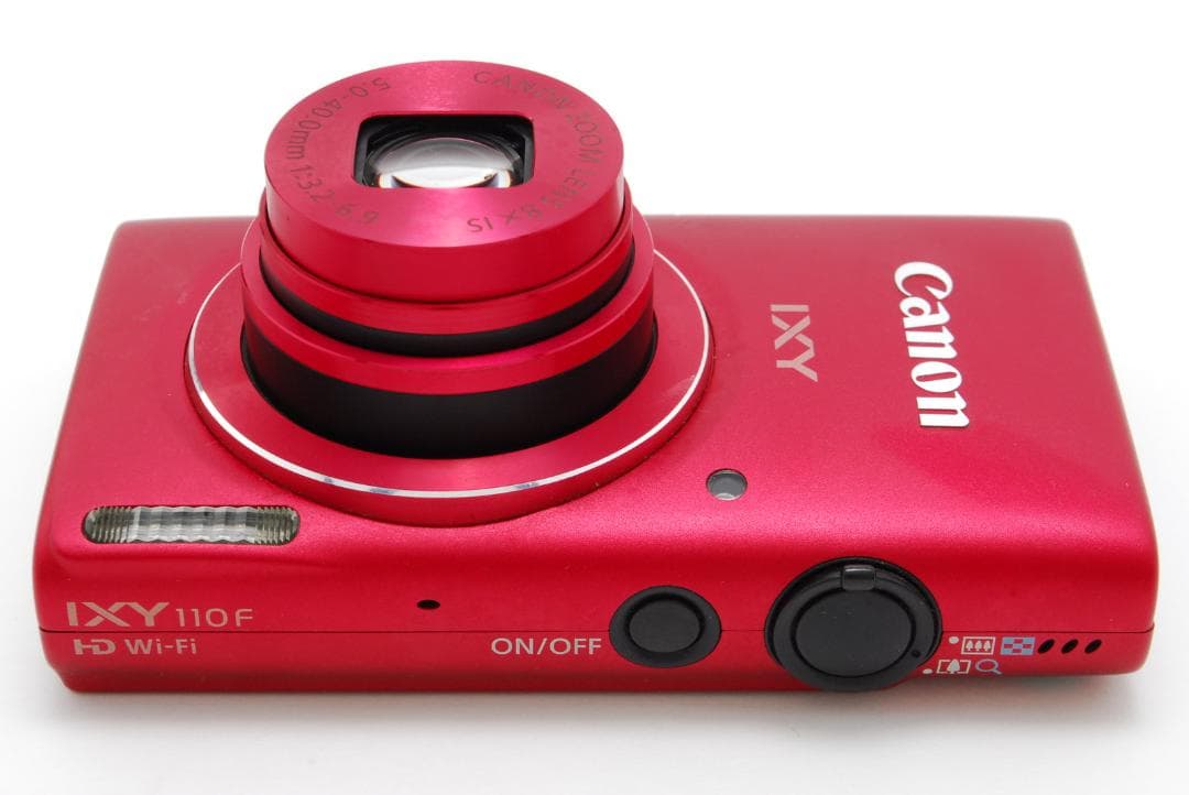 Canon IXY 110F 赤 付属品多数 箱付 動作確認済み