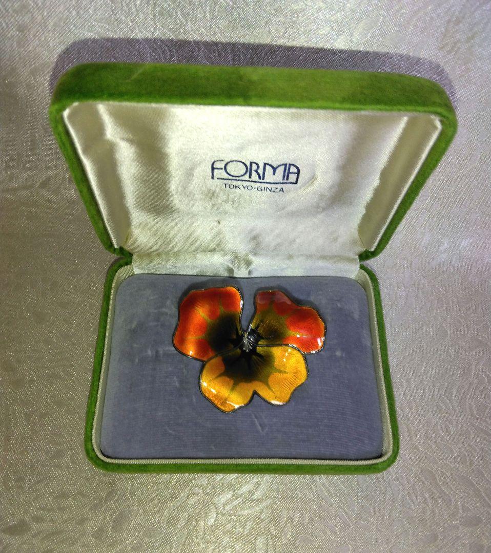 DAVID ANDERSEN 花モチーフブローチ SV9