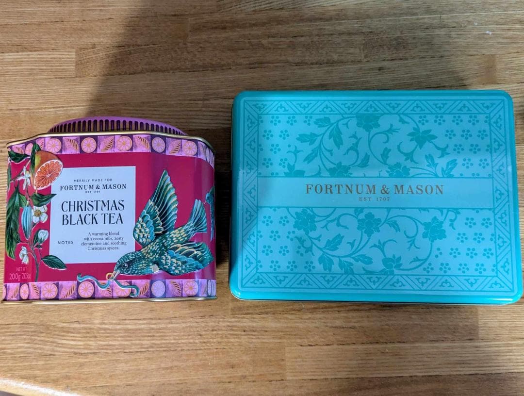 【お値下げ中】FORTNUM&MASON★紅茶＆お菓子＆箱＆リボン＆紙袋セット