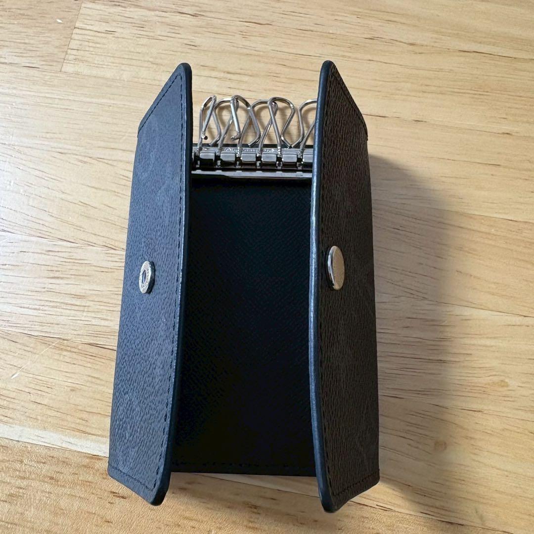 ルイヴィトン LOUIS VUITTON 6連キーケース モノグラム ブラック