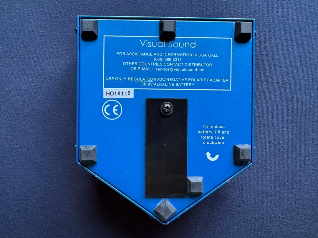 Vrsual Sound H2O Delay Chorus 箱 取説 付き