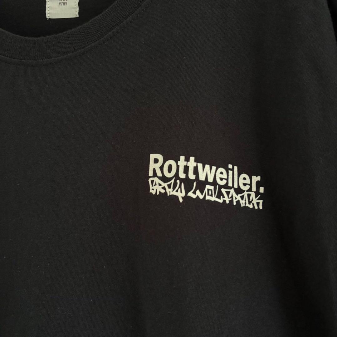 美品 ROTTWEILER ロットワイラー 黒Tシャツ XLサイズ kj着用