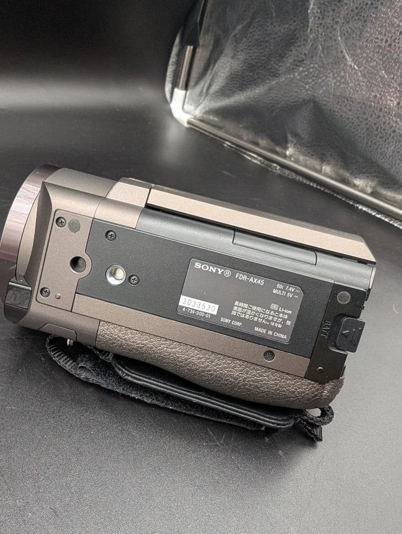 【美品・動作良好】SONY FDR-AX45 ビデオカメラ 本体 4K