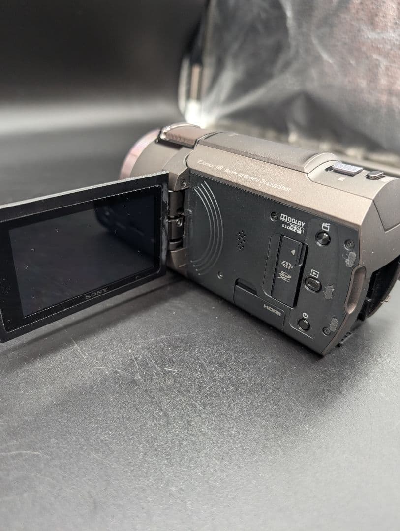 【美品・動作良好】SONY FDR-AX45 ビデオカメラ 本体 4K