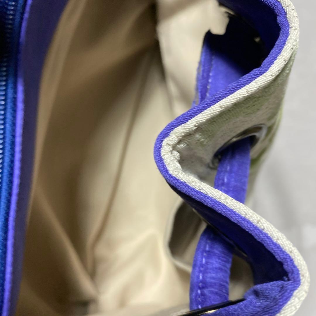 栗山工房　栗山紅型　「窓絵霞松原」型染　ハンドバック