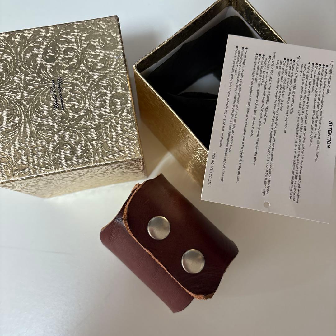 UNDERCOVER 牛革 アンクル バングル ブレスレット ブラウン 希少