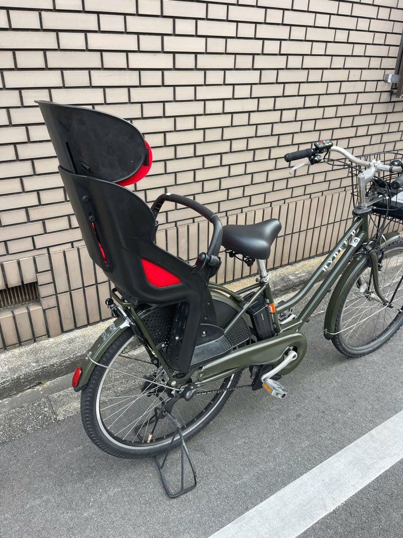電動アシスト自転車 チャイルドシート付き