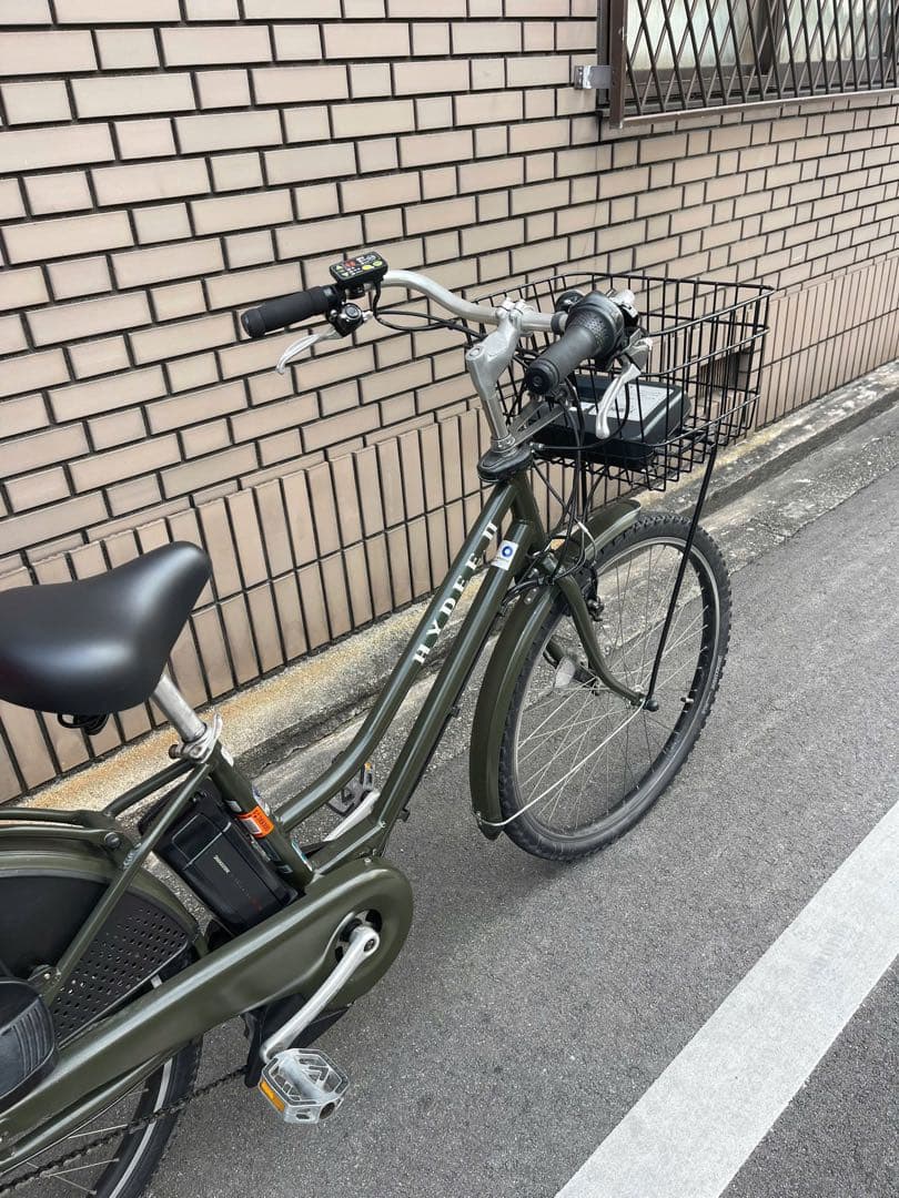 電動アシスト自転車 チャイルドシート付き