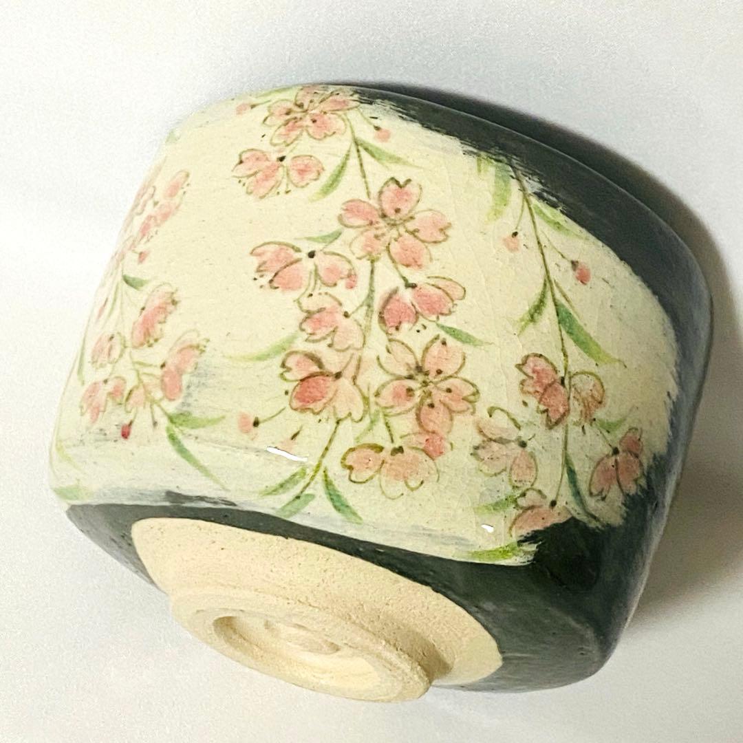 新品 清水焼 京焼　楽入窯造 楽焼 抹茶茶碗 茶碗 茶道 茶道具 抹茶 抹茶碗