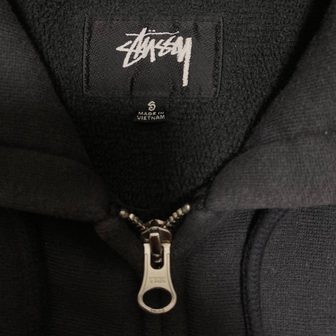 【希少】24ss Stussy Sport Zip Hoodie ブラック 黒