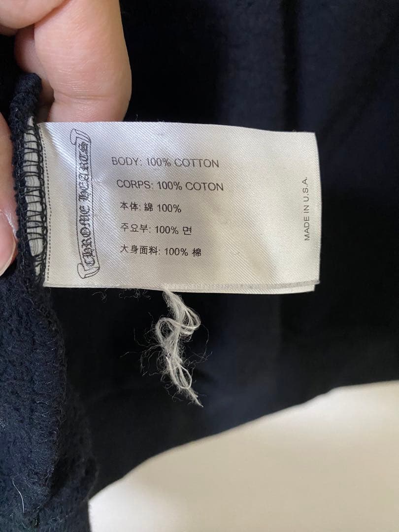 1*1様 Chrome Heartsクロムハーツ バックアーチ パーカー Sサイ