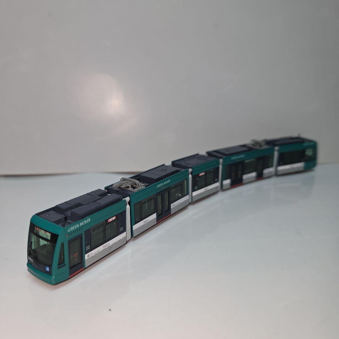 希少品 MODEMO 広島電鉄 5000形 グリーンムーバー