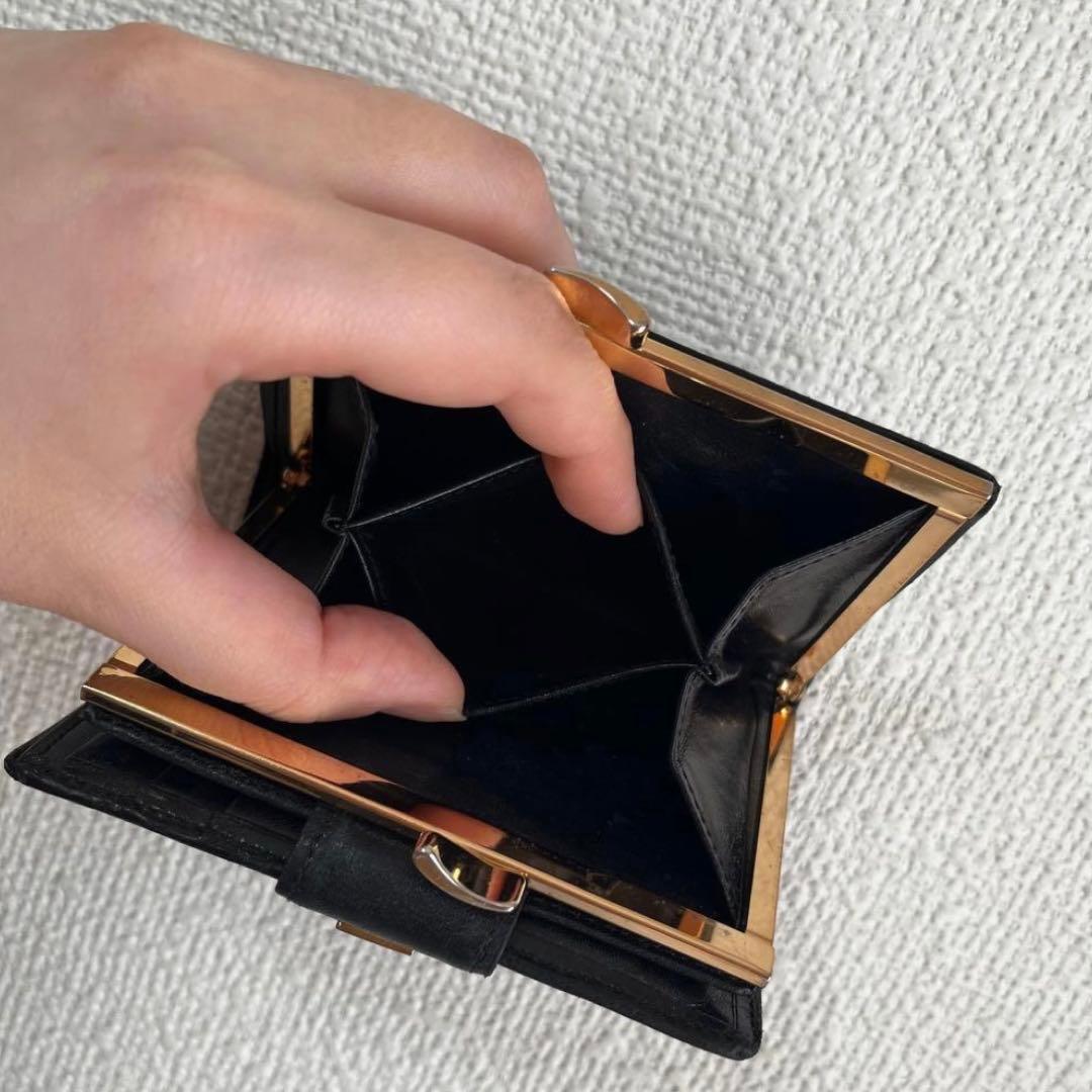 【希少品】Givenchy がま口 二つ折り財布