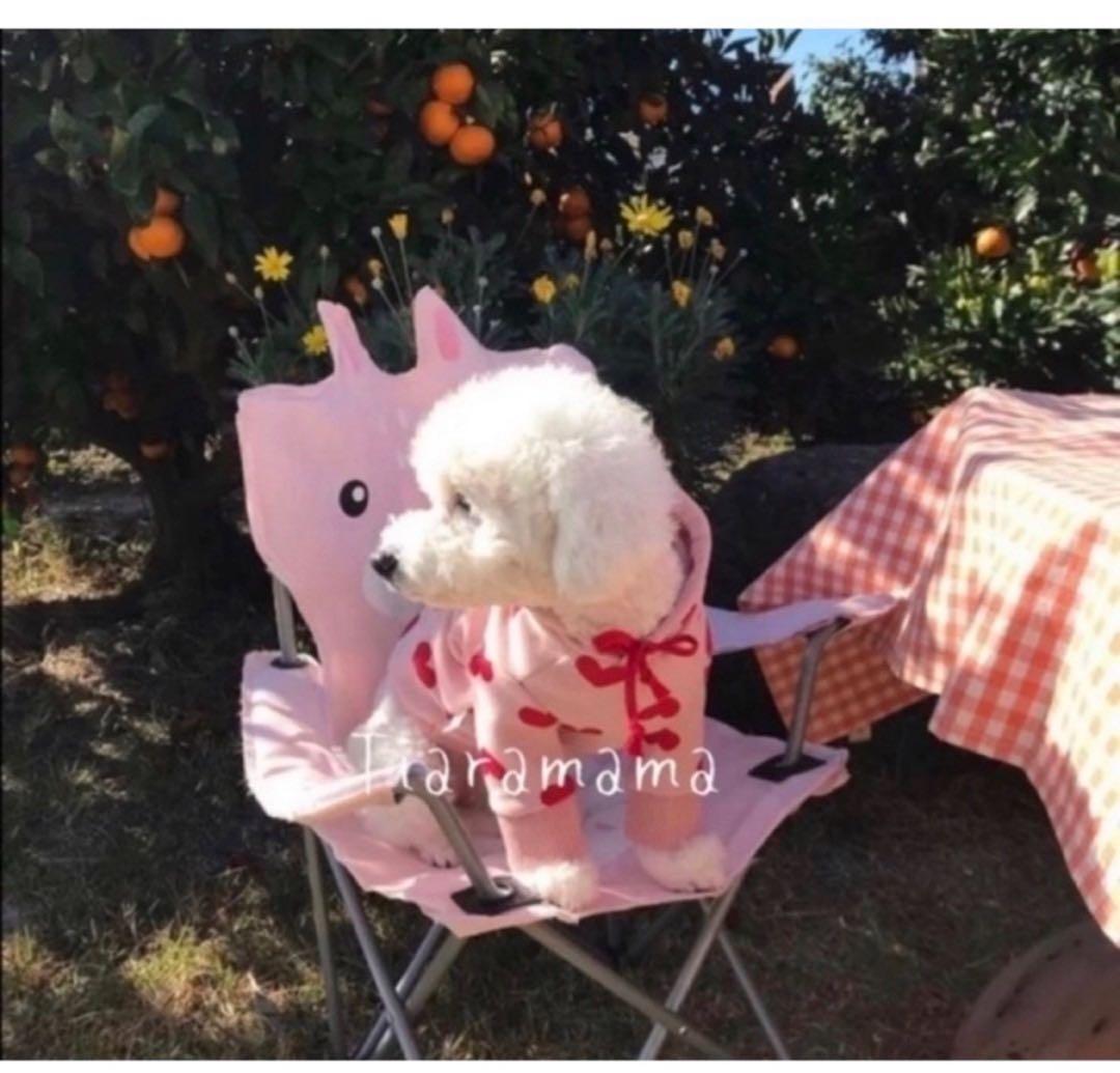 専用出品とっても可愛いハート模様のフードパーカー 犬服　猫服　ペット用品