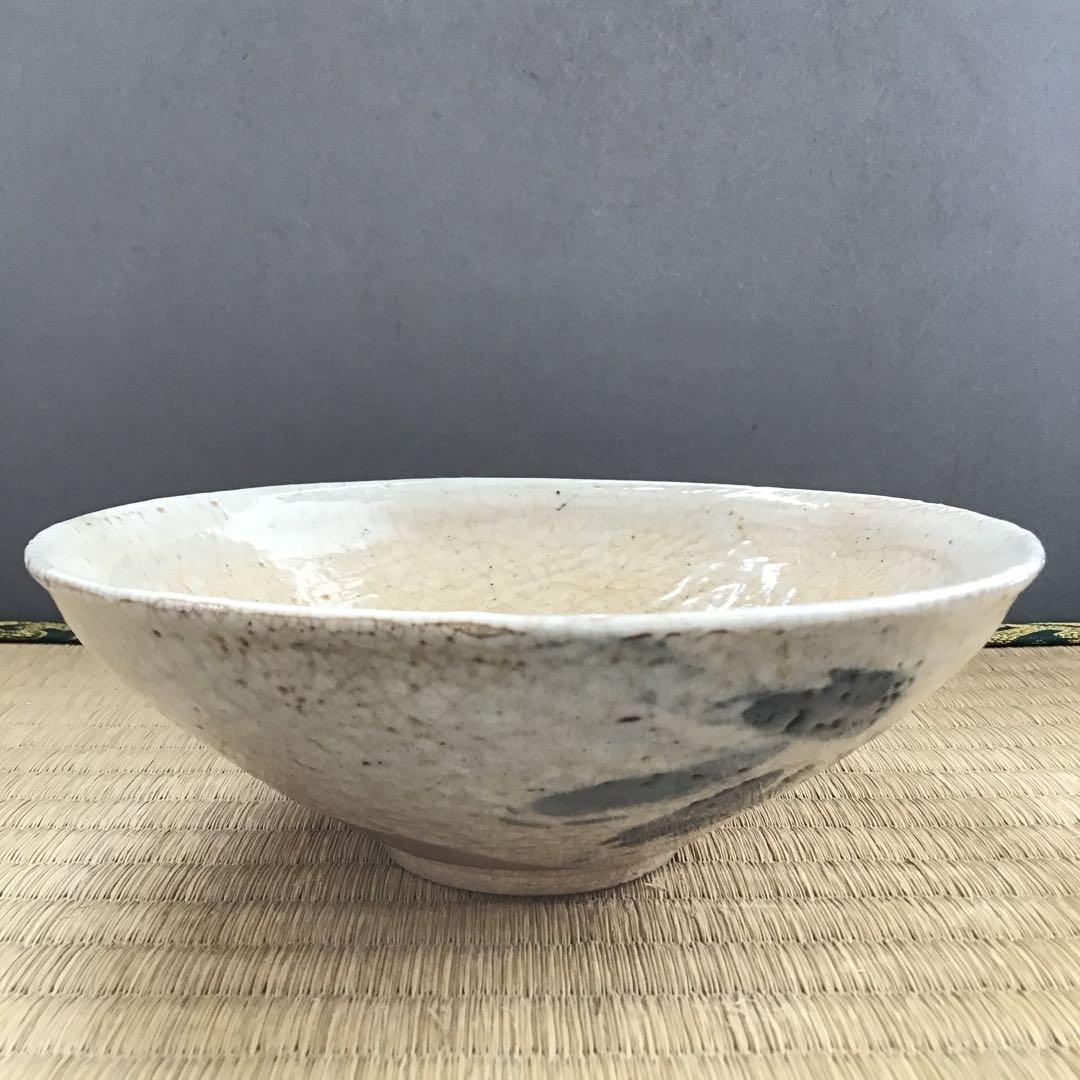 ⭐️茶道具　茶碗　松尾流十一代宗倫居士追善茶会記念の平茶碗　紙箱　S1014CW