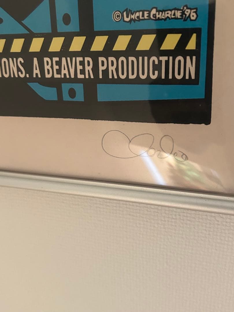 シルクポスター　スマッシングパンプキズ　フレーム付き