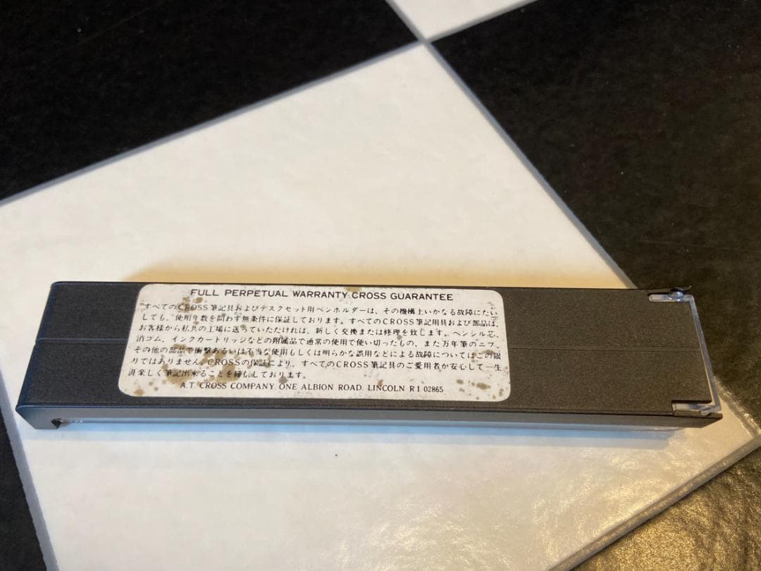 ◇クロス CROSS ボールペン 14KT GOLD 筆記体 ヴィンテージ(2)