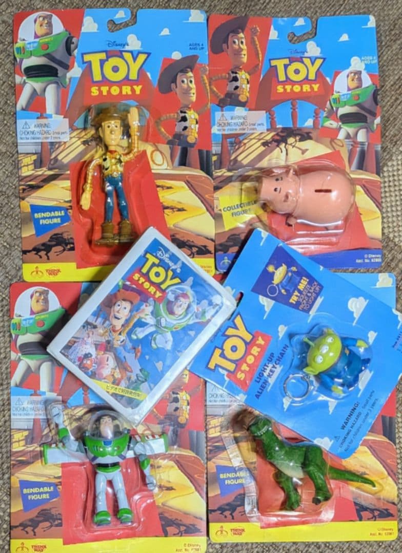 トイ・ストーリー フィギュア6個セット！ 全てヴィンテージ！希少！