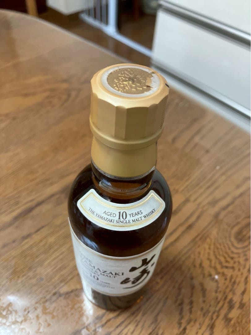 山崎 10年 ウイスキー 180ml