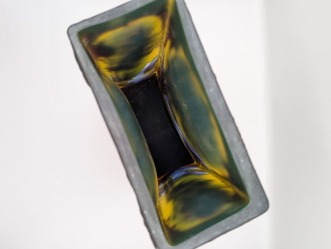 ガレ復刻品 カメオ彫り ガラス工芸品