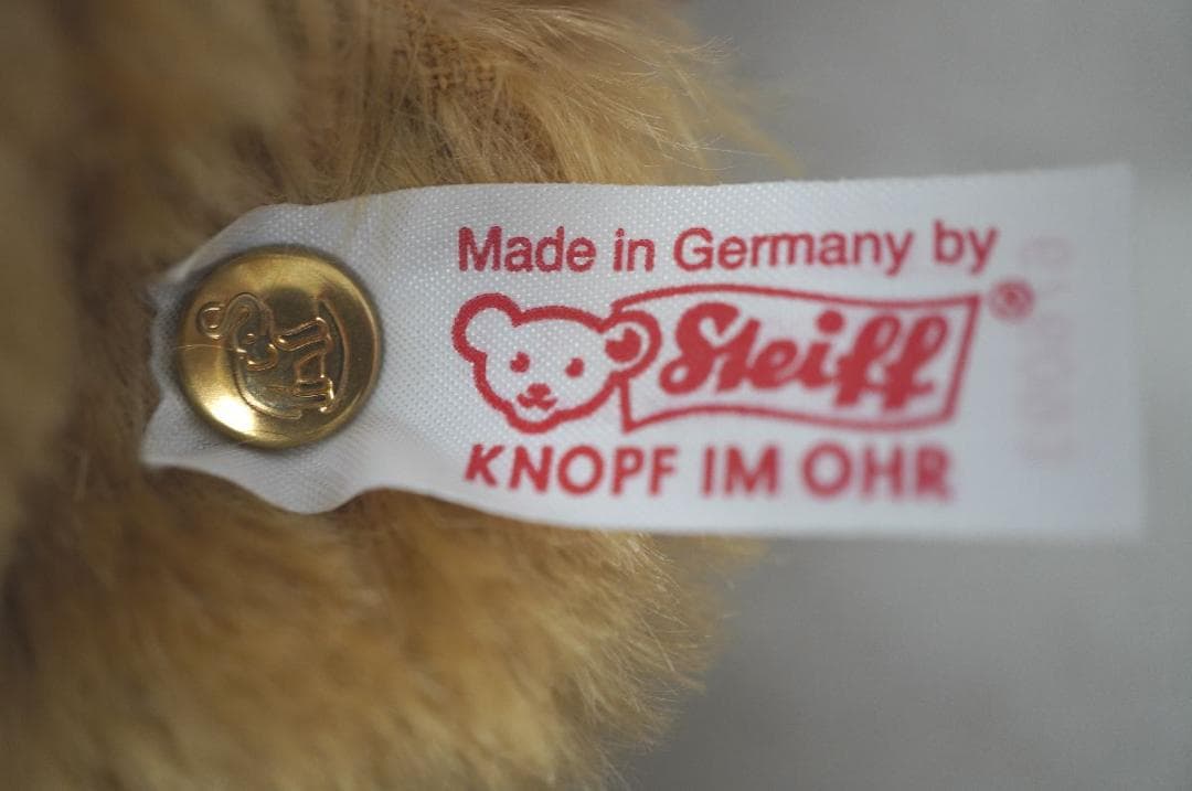【M2512-26】シュタイフ Steiff テディベア ボタン JAPAN
