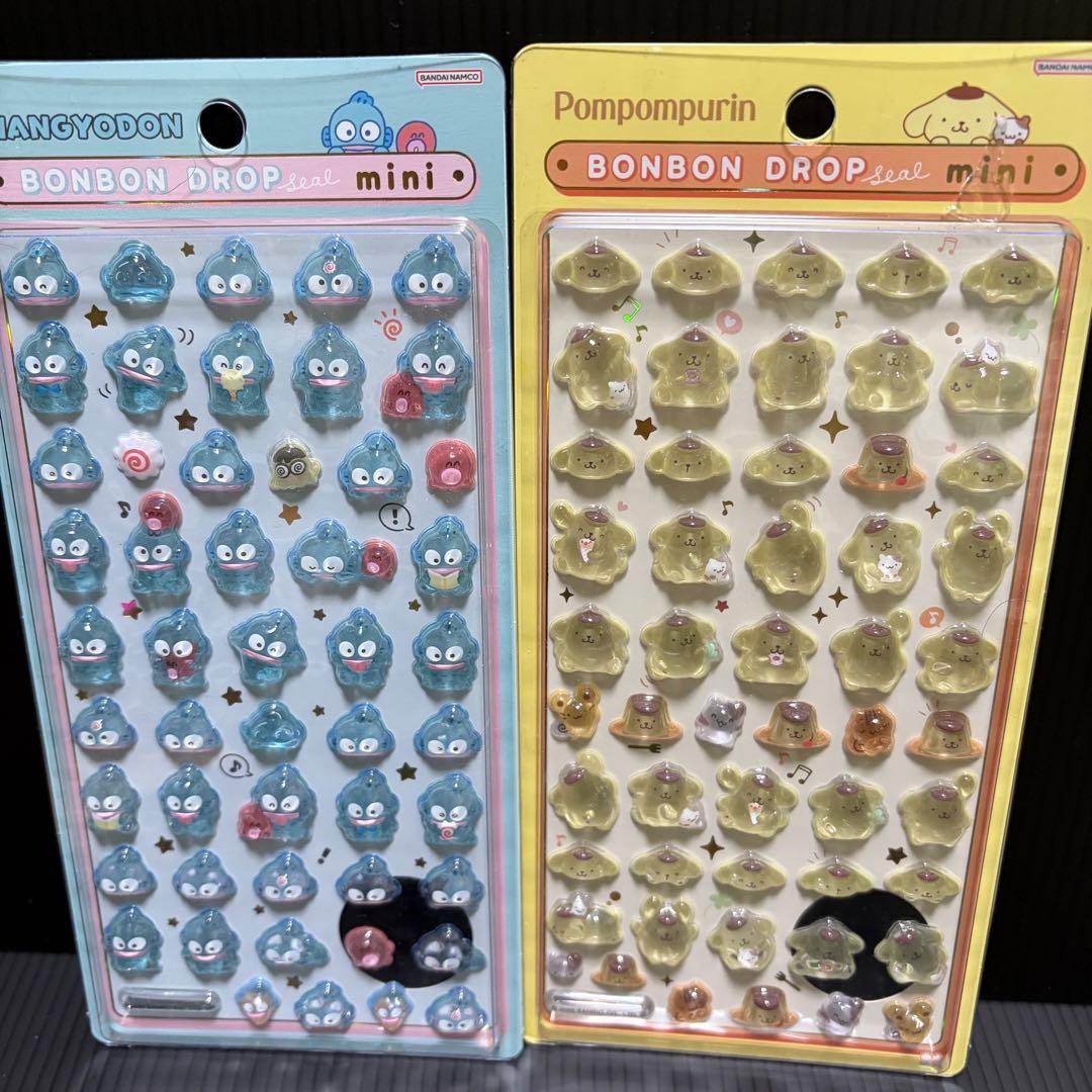 正規品 即日発送 サンリオミニ ボンボンドロップシール 8種セット
