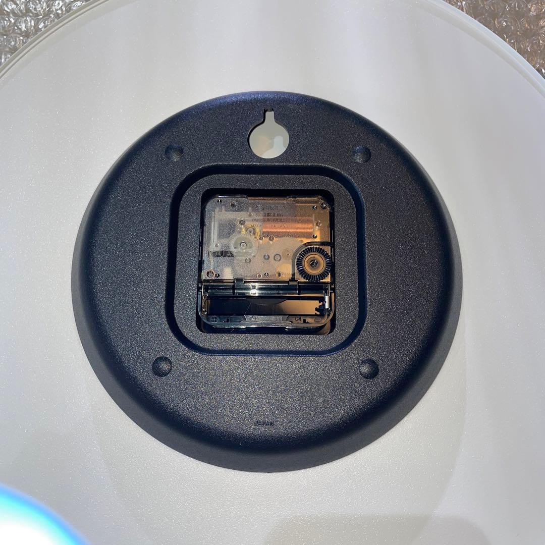 Lemnos North clock 白　掛時計