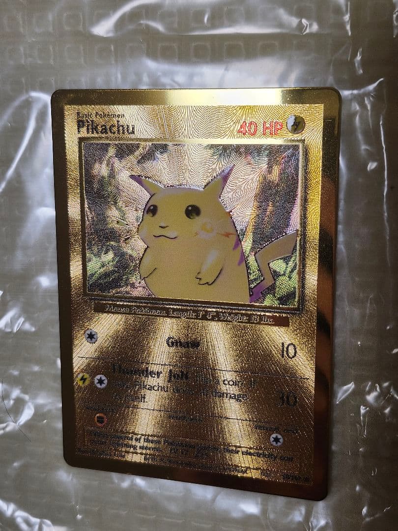 て*0様 25th周年 ピカチュウとリザードン メタルカードセット