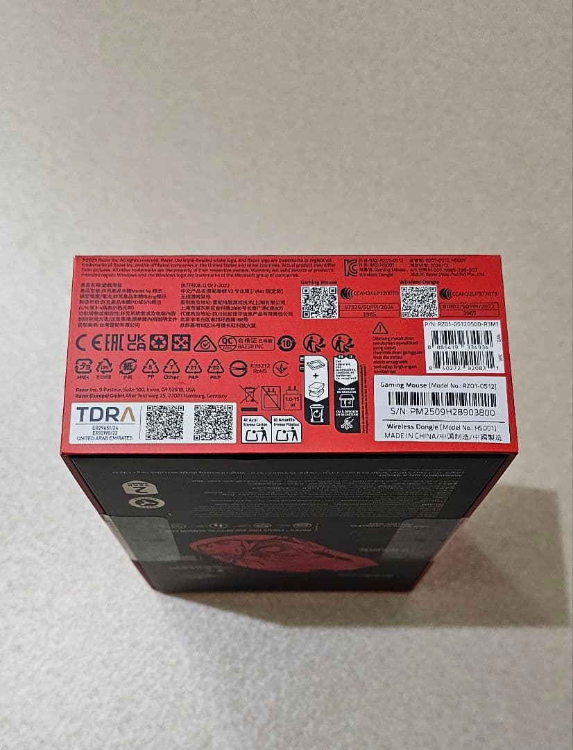 プ*S様 未開封 Razer Viper V3 Pro Faker Editio