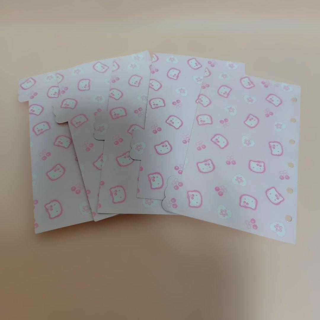 ハローキティ　６穴手帳　さくらんぼ　サンリオ　 レフィル　１９９８年