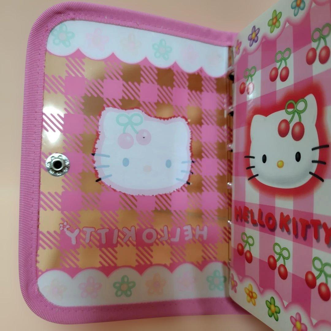 ハローキティ　６穴手帳　さくらんぼ　サンリオ　 レフィル　１９９８年