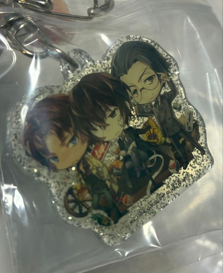 文豪ストレイドッグス 文スト ラヴヘブン 缶バッジ レア アクリルキーホルダー