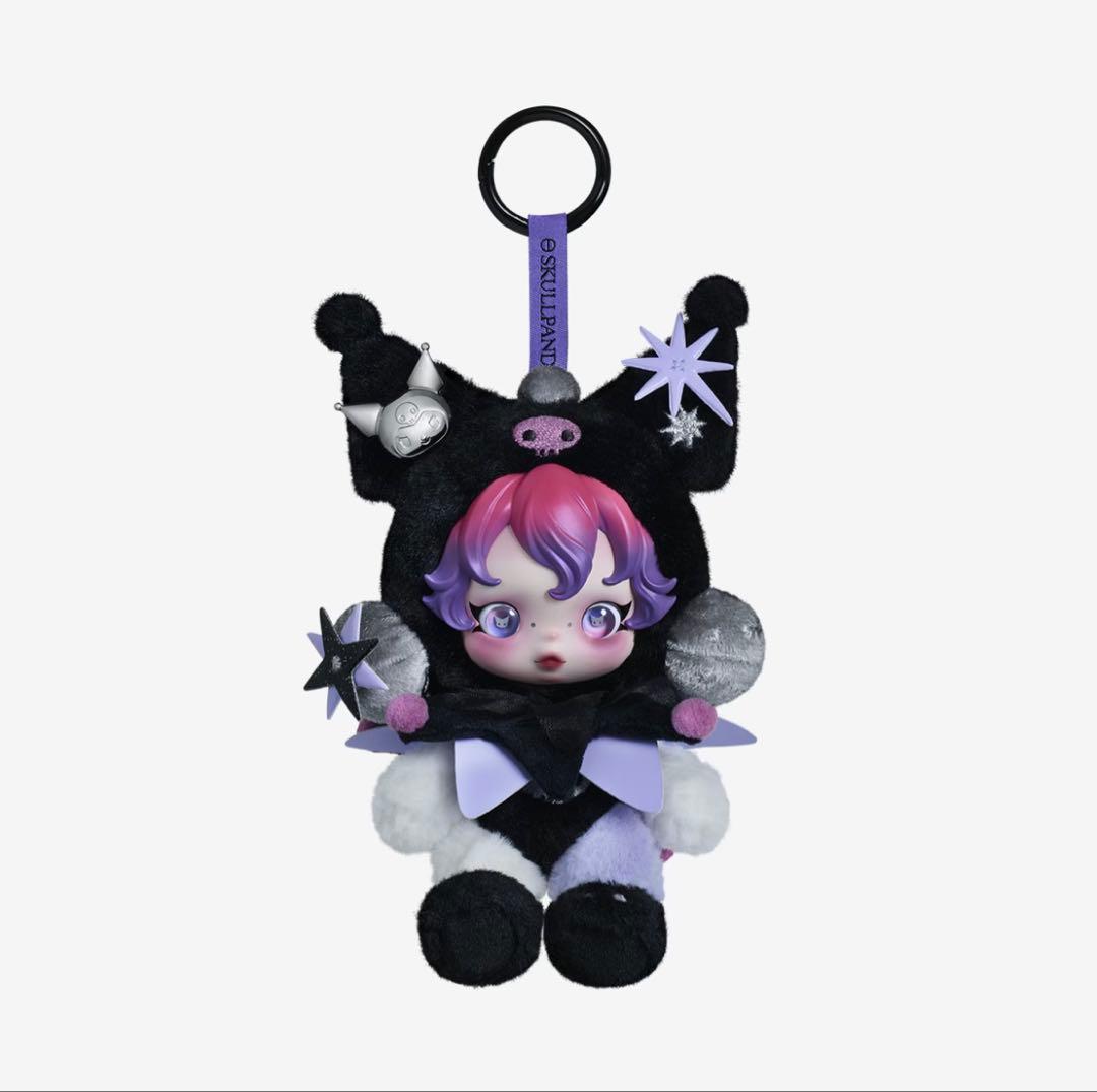 新品SKULLPANDA xMy Melody x KUROMIぬいぐるみ