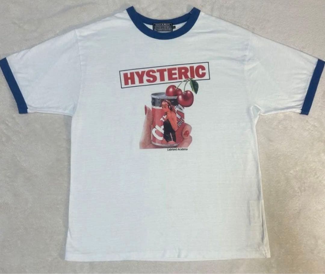 HystericGlamour リンガーTシャツ ヒステリックグラマー Tシャツ
