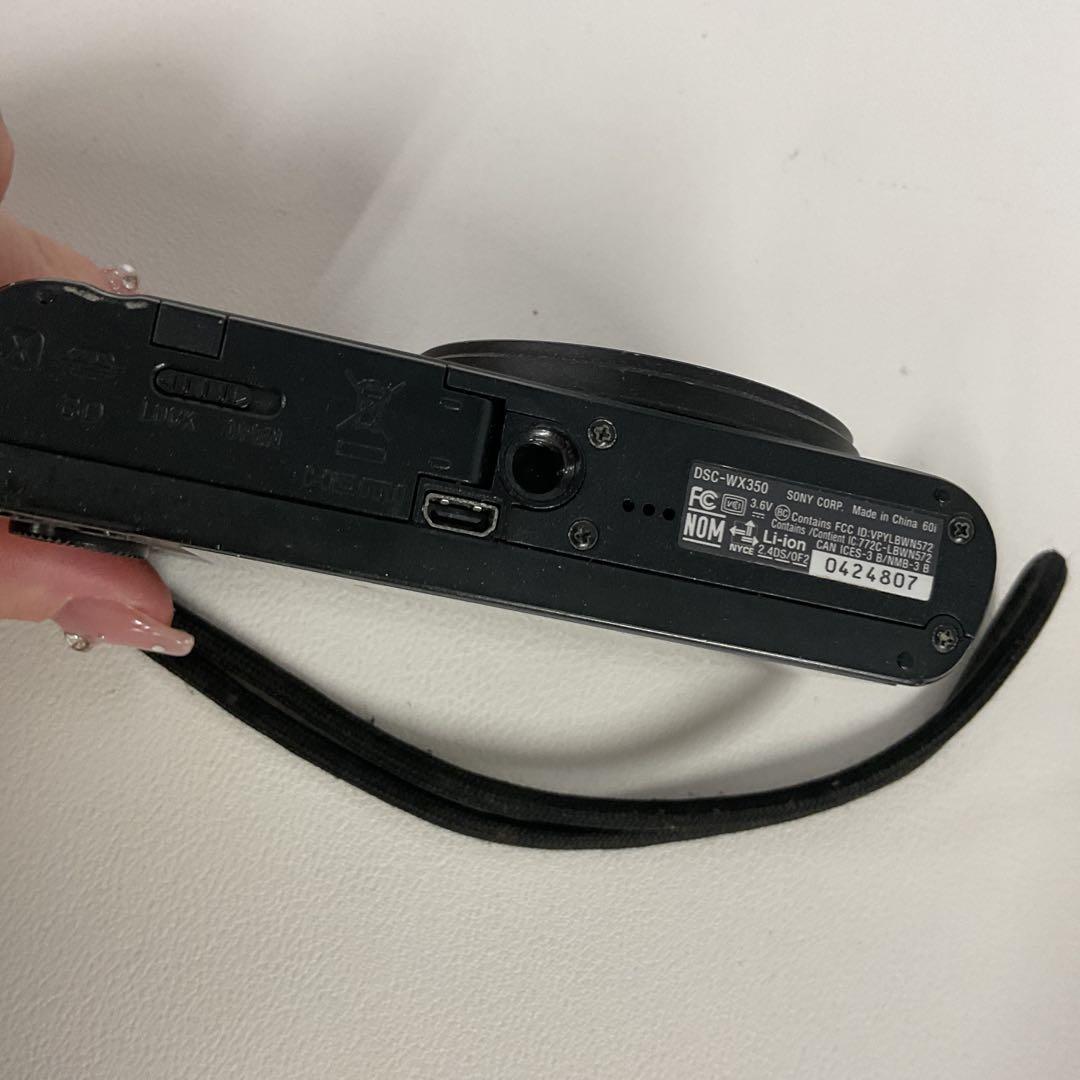 G6278 SONY Cyber-shot DSC–WX350 デジタルカメラ