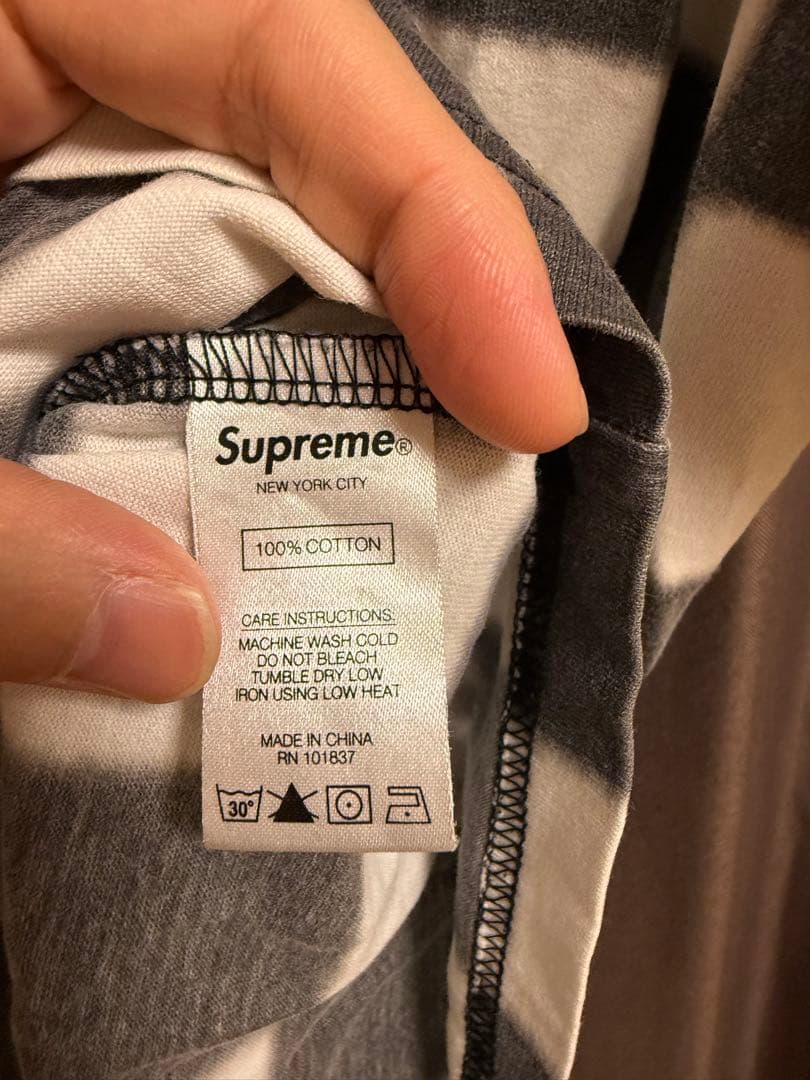 ご*じ様 Supreme Small Box Tee Checkerboard