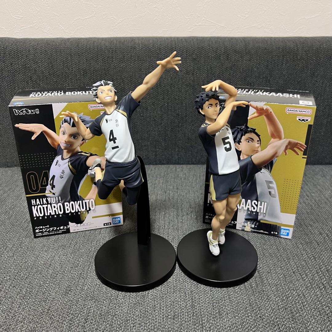 ハイキュー‼︎ 梟谷学園高校 木兎光太郎、赤葦京治 フィギュア 5点セット