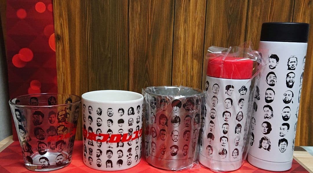 新日本プロレス ステンレスタンブラー マグカップ グラス ステンレスボトル２種類