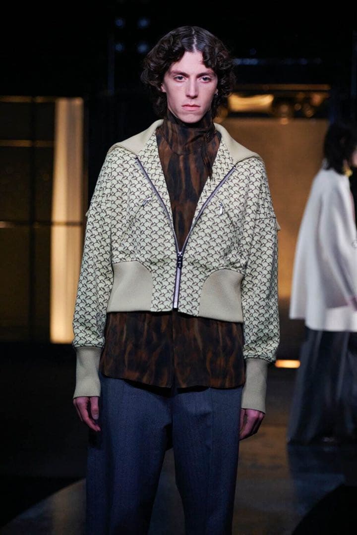 トップス MASU sailor hood monogram blouson