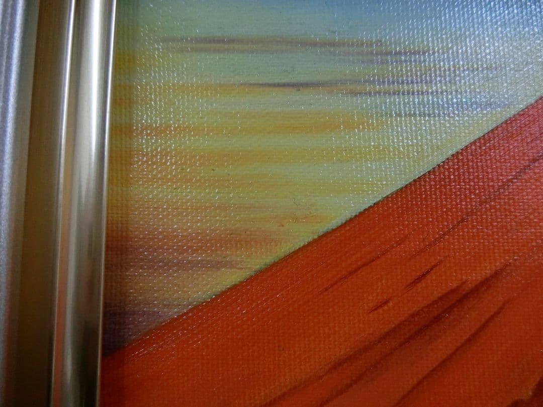 【ART】森田哲平真筆(赤富士)4号