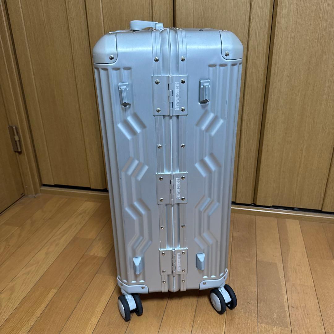 レジェンドウォーカー 1512 アルミ スーツケース 64L M シルバー