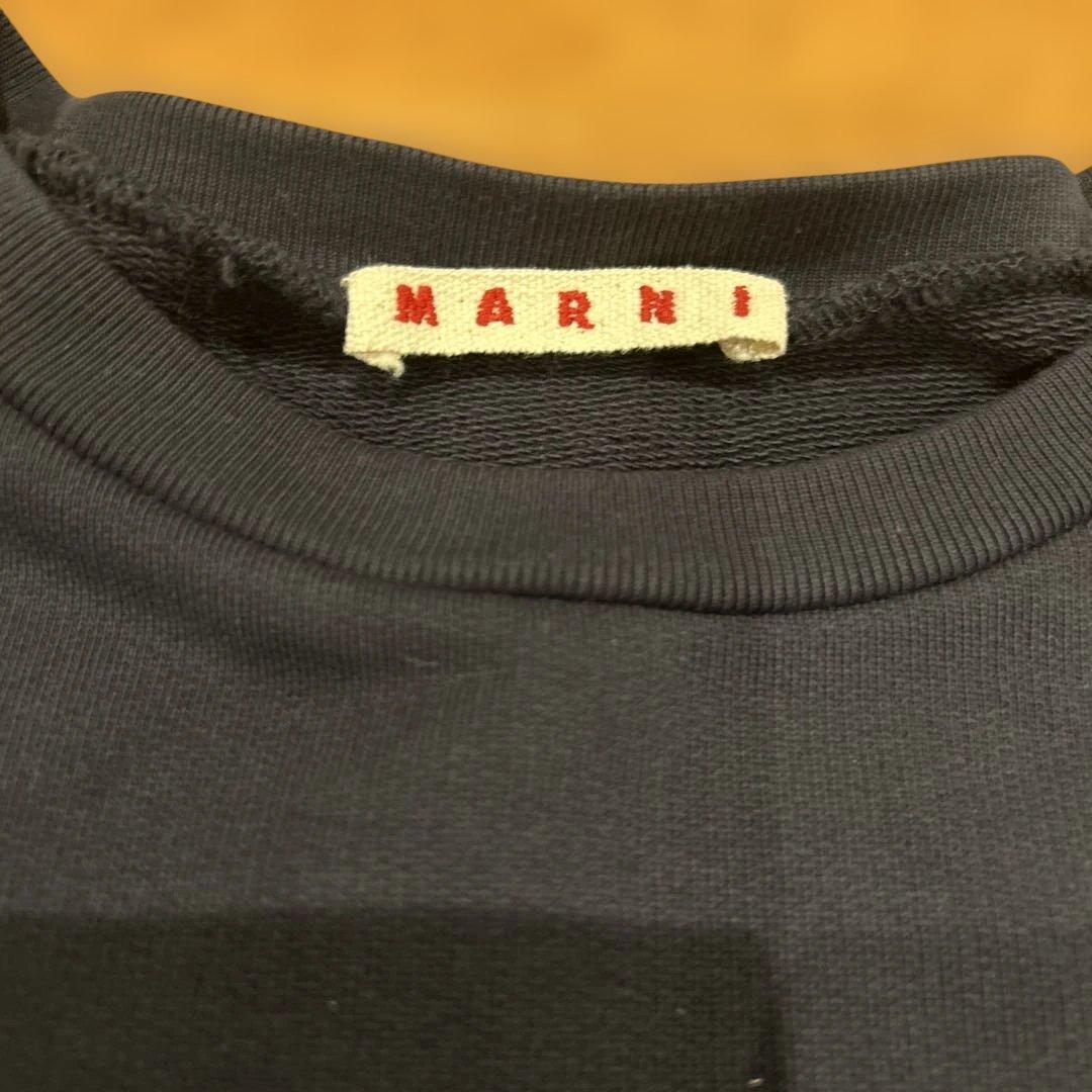 MARNI クロップトレーナー 14サイズ ブラック